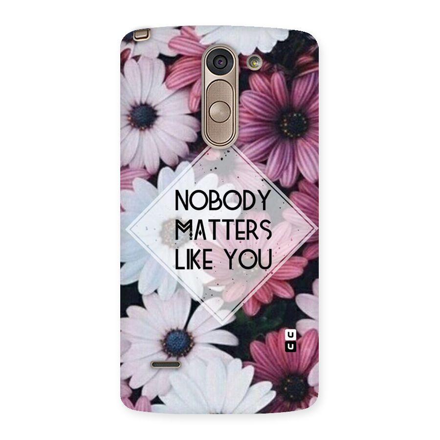 You Matter Back Case for LG G3 Stylus