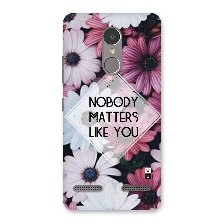 You Matter Back Case for Lenovo K6