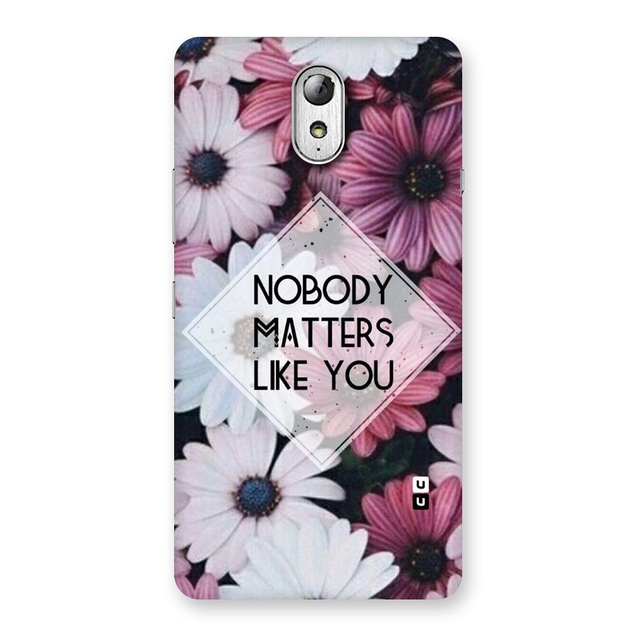 You Matter Back Case for Lenovo Vibe P1M