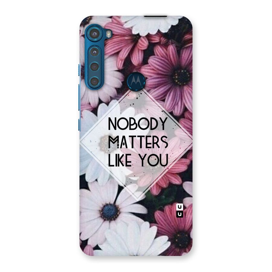 You Matter Back Case for Motorola One Fusion Plus