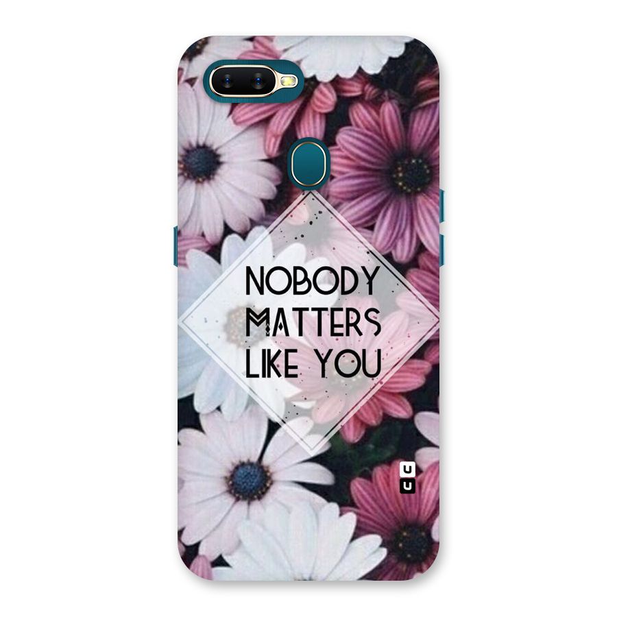 You Matter Back Case for Oppo A11k