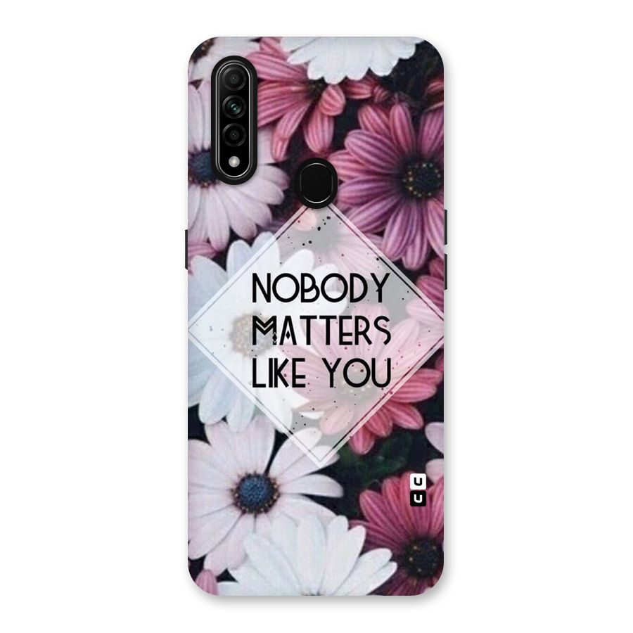 You Matter Back Case for Oppo A31