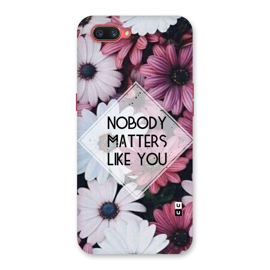 You Matter Back Case for Oppo A3s