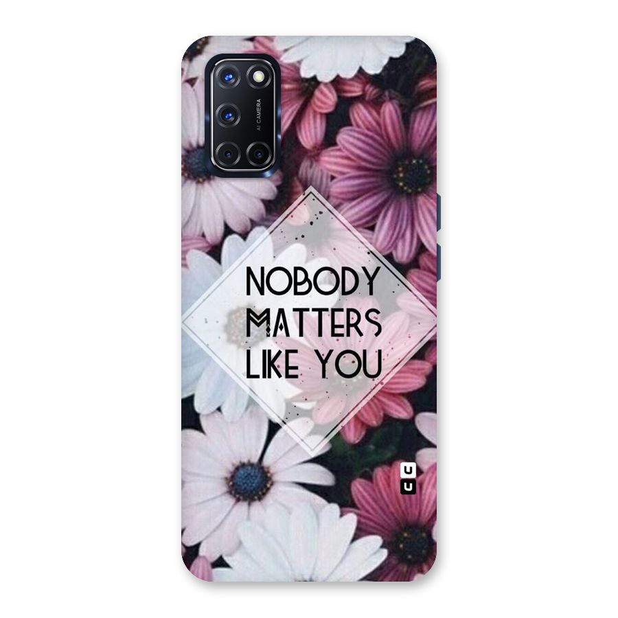 You Matter Back Case for Oppo A52