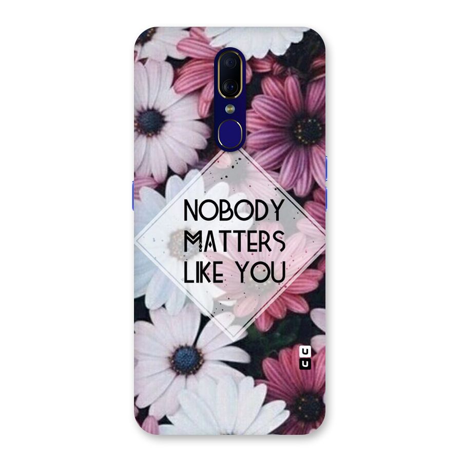 You Matter Back Case for Oppo A9