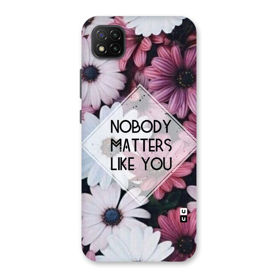 You Matter Back Case for Poco C3