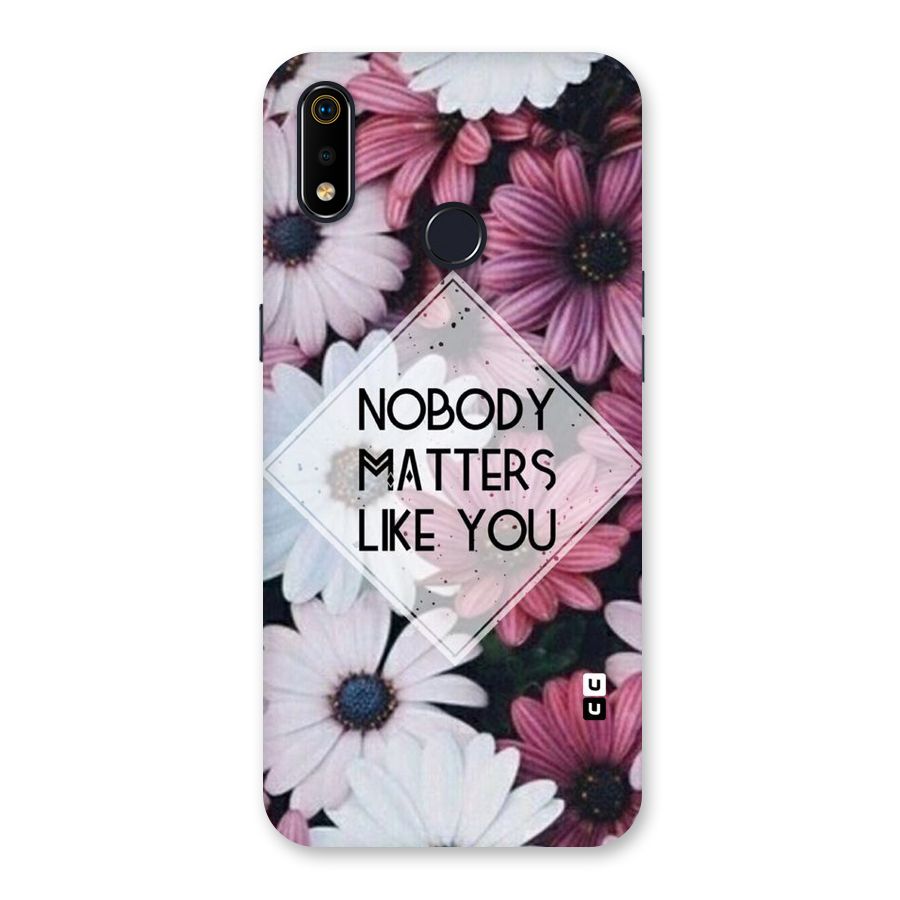 You Matter Back Case for Realme 3i