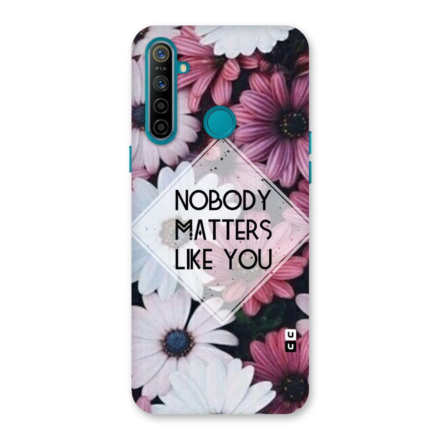 You Matter Back Case for Realme 5i