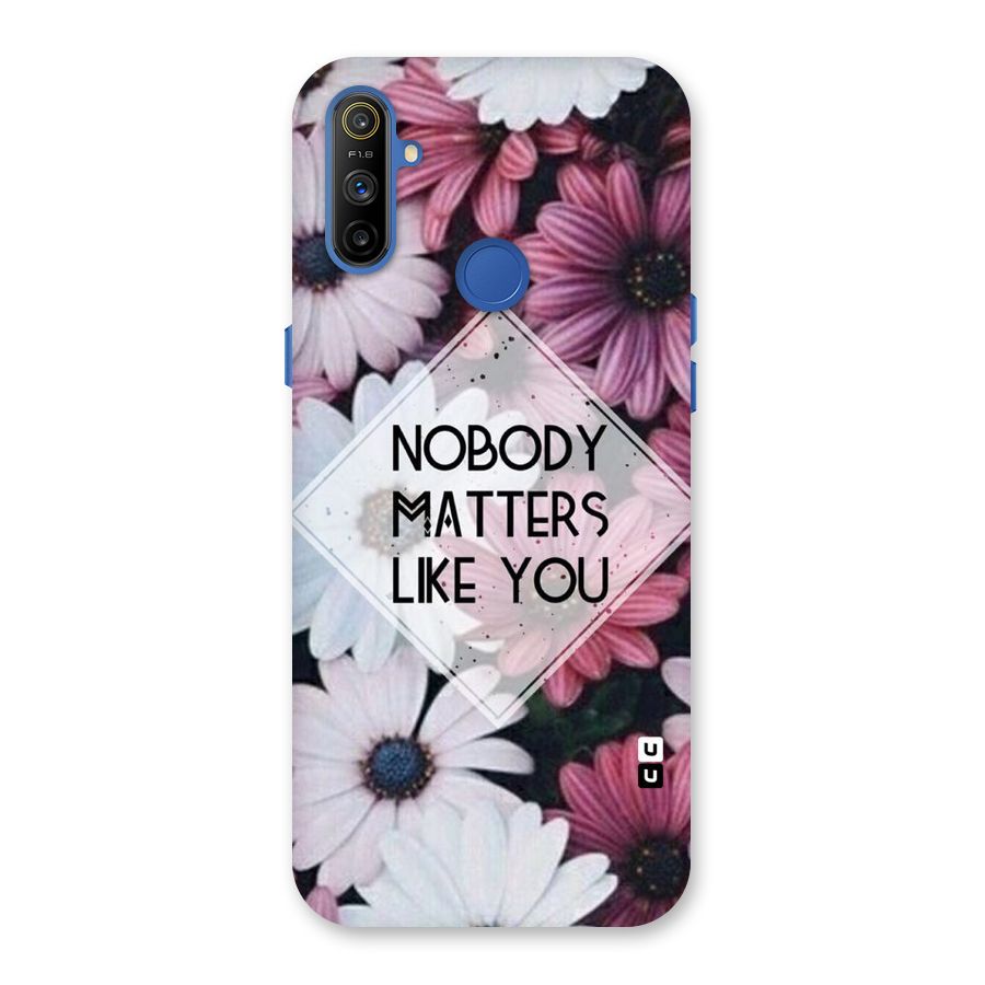 You Matter Back Case for Realme Narzo 10A