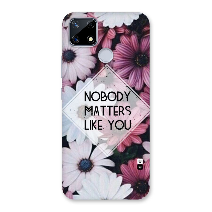 You Matter Back Case for Realme Narzo 20
