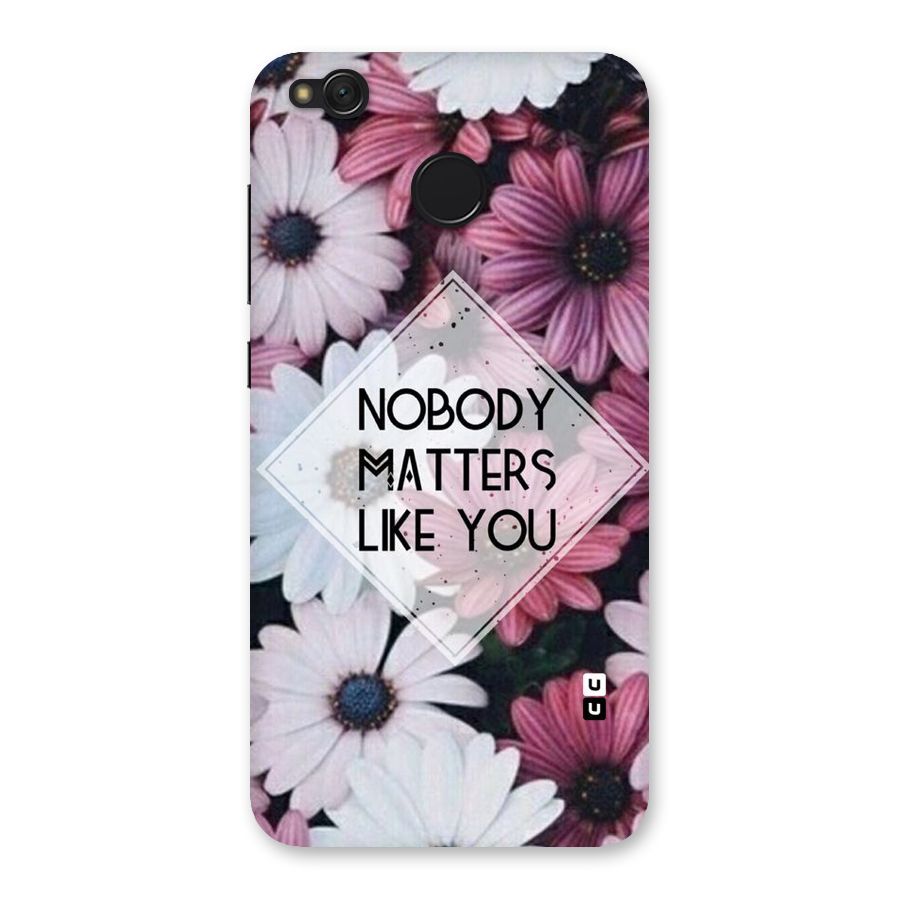 You Matter Back Case for Redmi 4