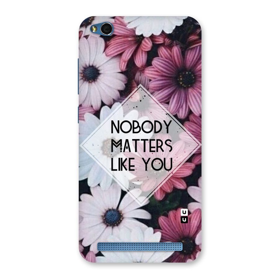 You Matter Back Case for Redmi 5A