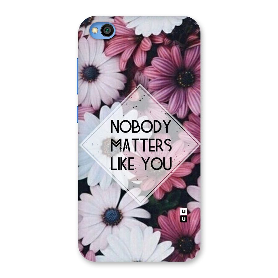 You Matter Back Case for Redmi Go