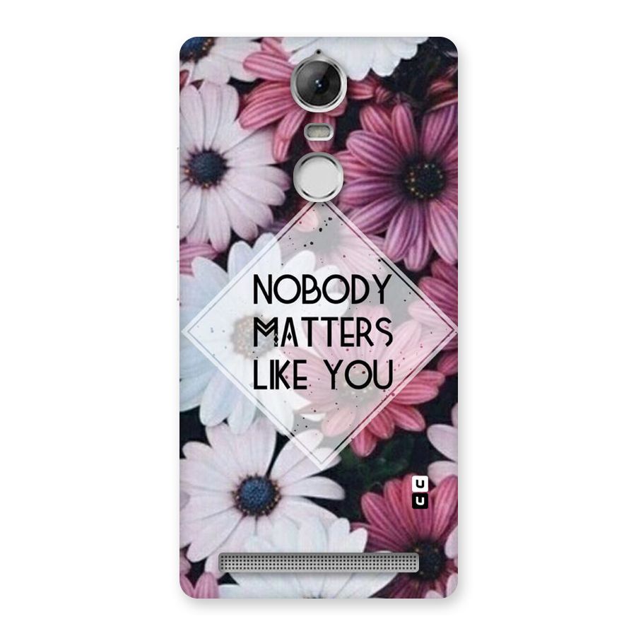 You Matter Back Case for Vibe K5 Note