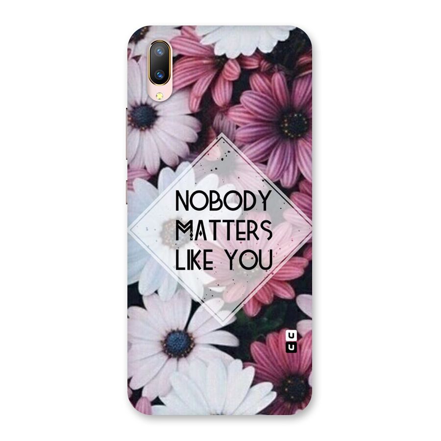 You Matter Back Case for Vivo V11 Pro