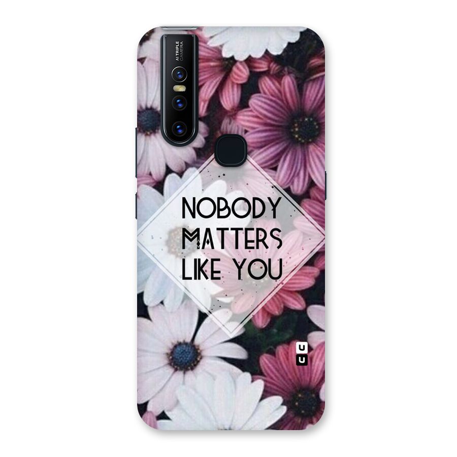 You Matter Back Case for Vivo V15