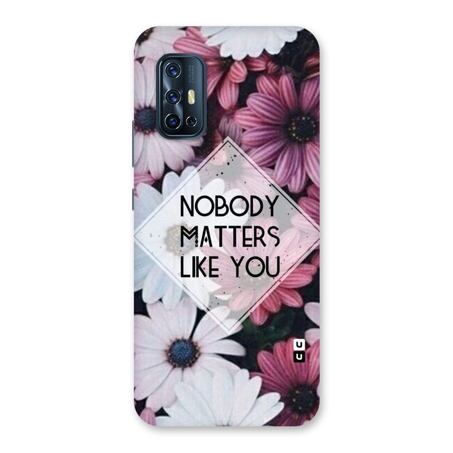 You Matter Back Case for Vivo V17