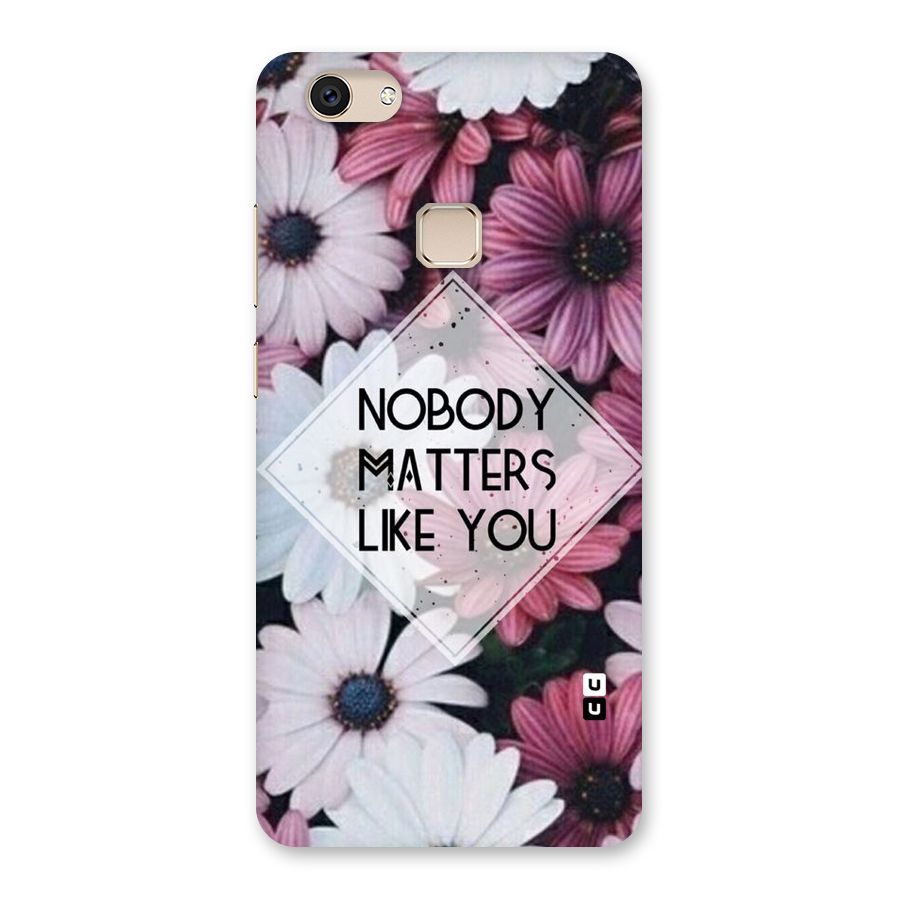 You Matter Back Case for Vivo V7
