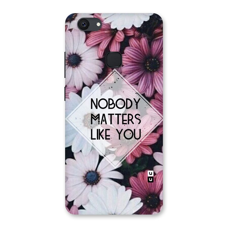 You Matter Back Case for Vivo V7 Plus