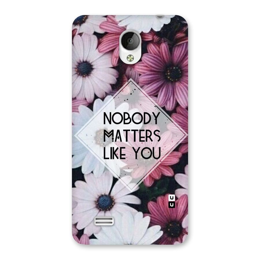 You Matter Back Case for Vivo Y21