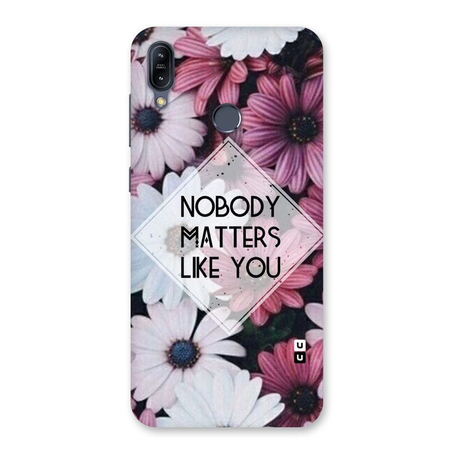 You Matter Back Case for Zenfone Max M2