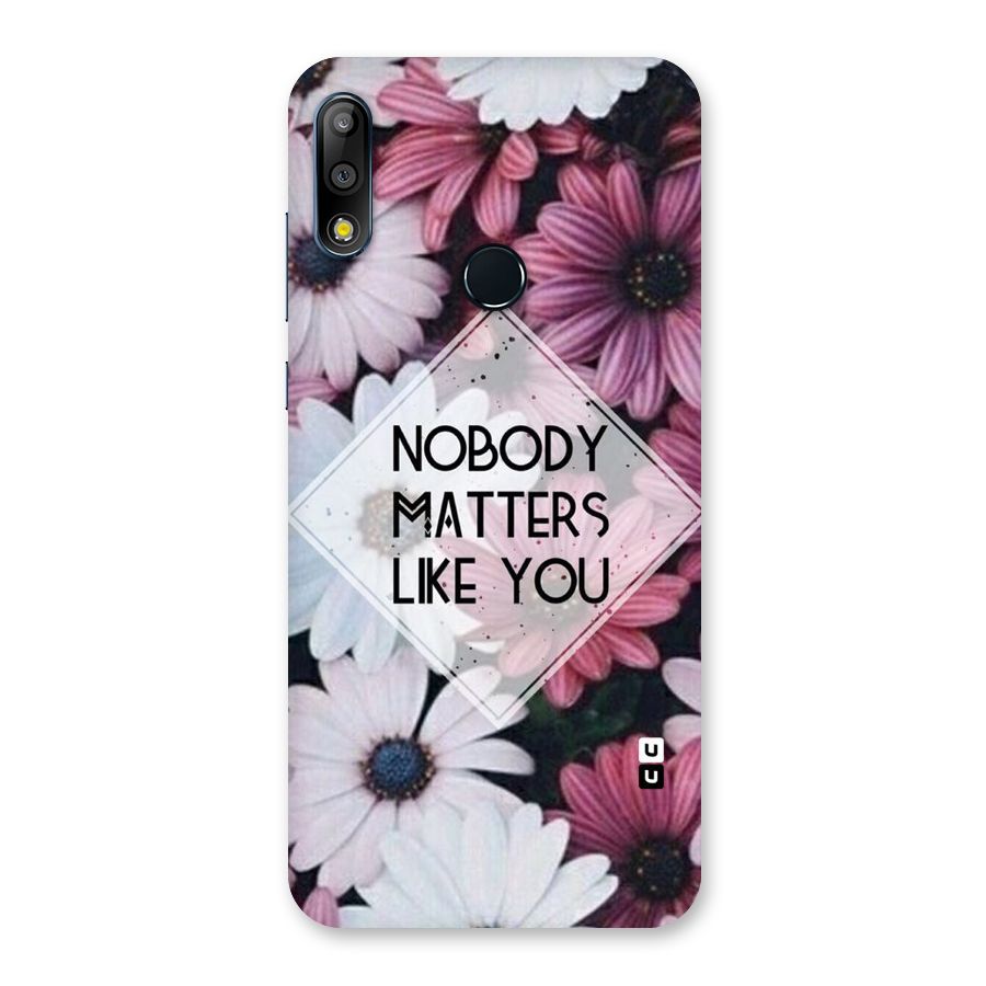 You Matter Back Case for Zenfone Max Pro M2