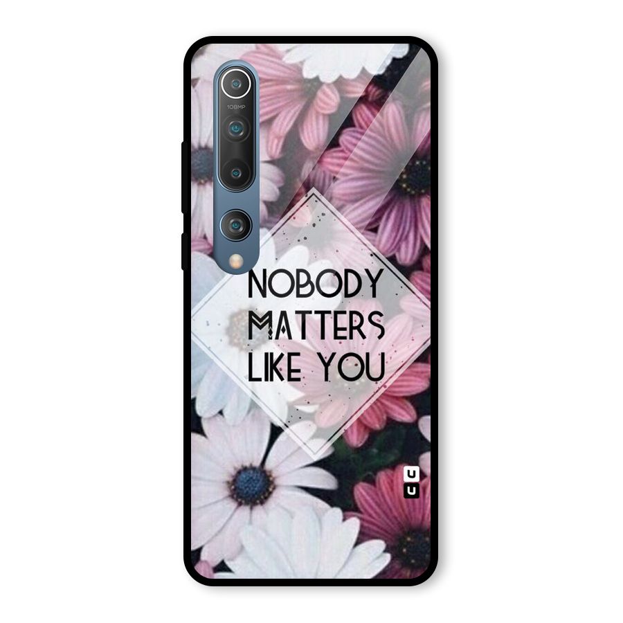 You Matter Glass Back Case for Mi 10