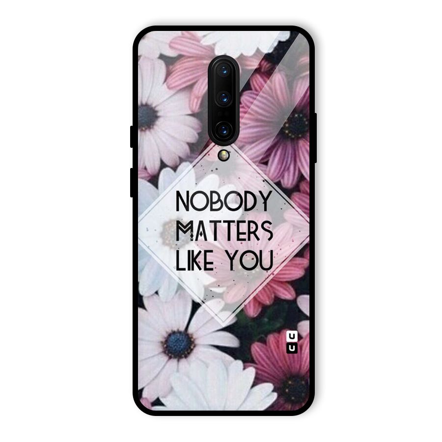 You Matter Glass Back Case for OnePlus 7 Pro