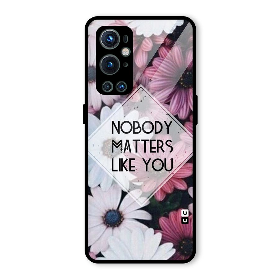 You Matter Glass Back Case for OnePlus 9 Pro