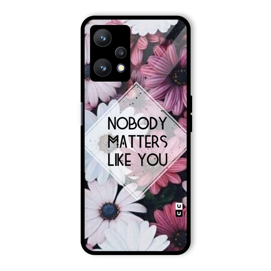 You Matter Glass Back Case for Realme 9 Pro 5G