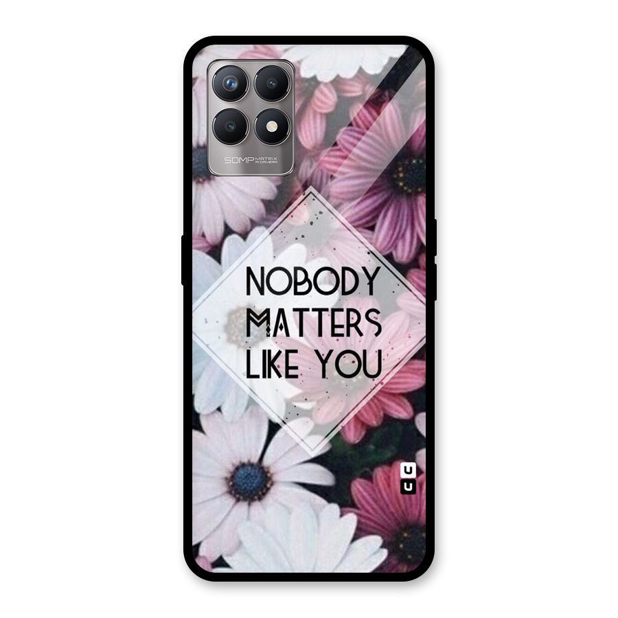 You Matter Glass Back Case for Realme Narzo 50