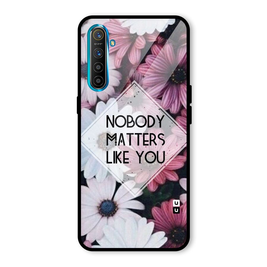 You Matter Glass Back Case for Realme X2