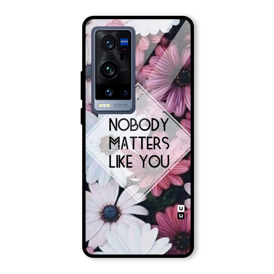 You Matter Glass Back Case for Vivo X60 Pro Plus