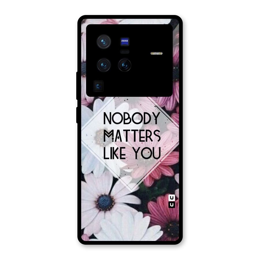 You Matter Glass Back Case for Vivo X80 Pro