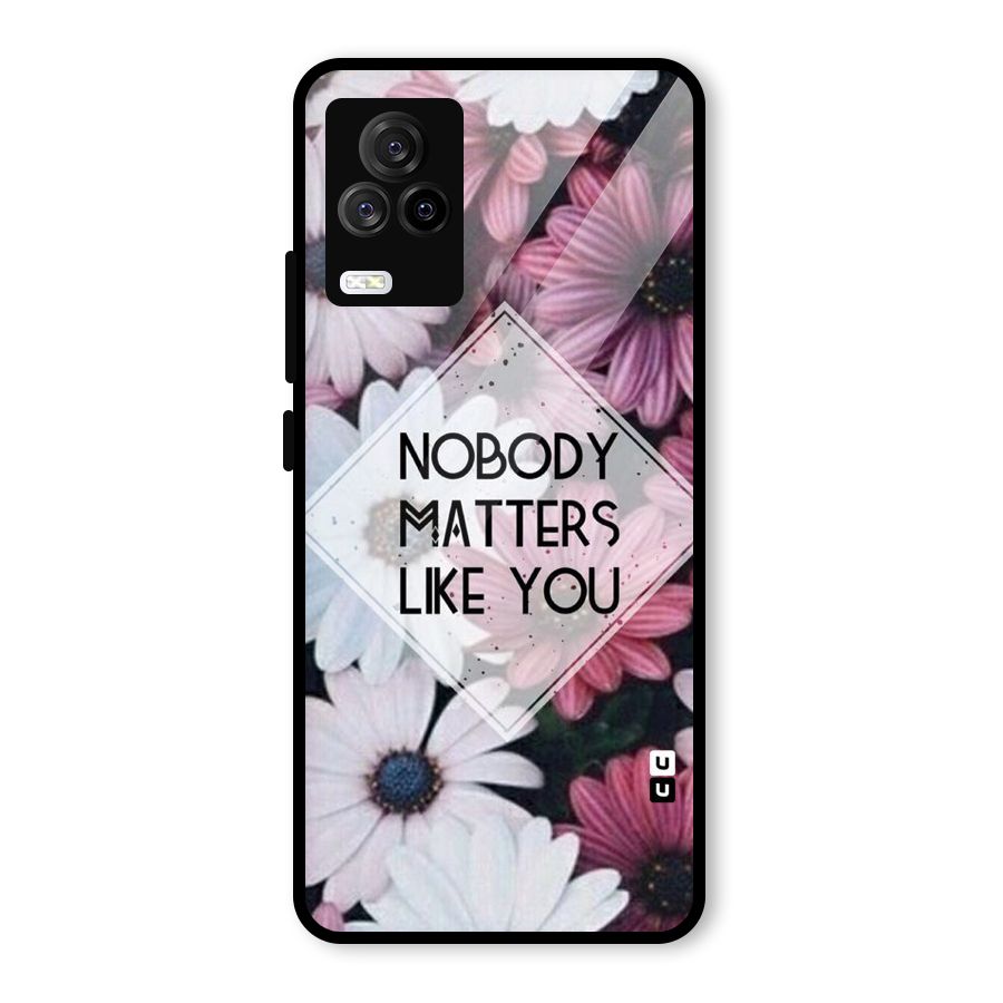 You Matter Glass Back Case for Vivo iQOO 7 Legend 5G