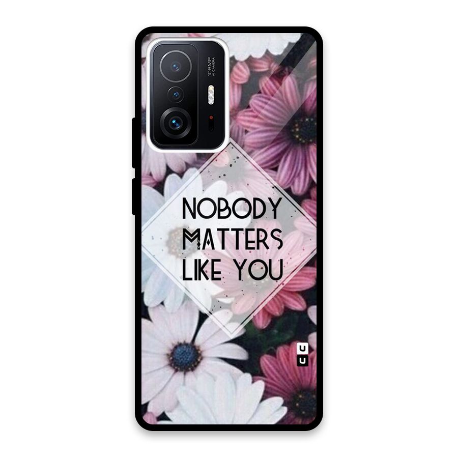 You Matter Glass Back Case for Xiaomi 11T Pro