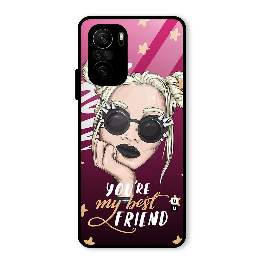 You My Best Friend Glass Back Case for Mi 11X Pro