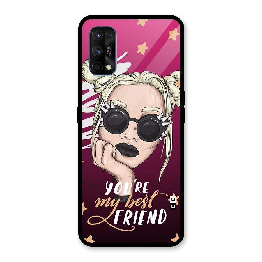 You My Best Friend Glass Back Case for Realme 7 Pro