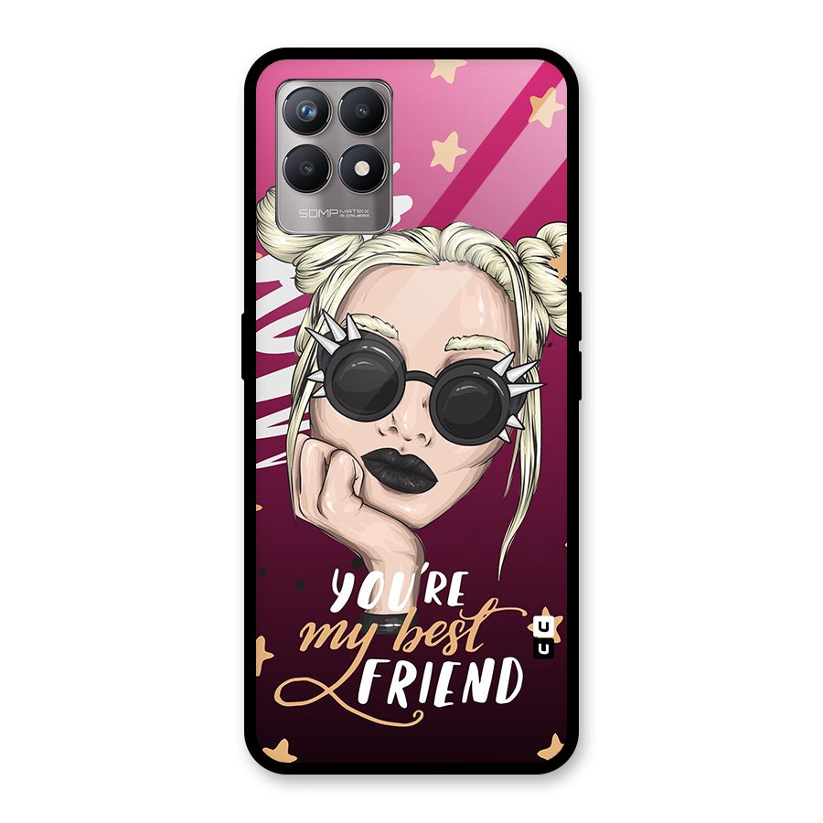 You My Best Friend Glass Back Case for Realme Narzo 50