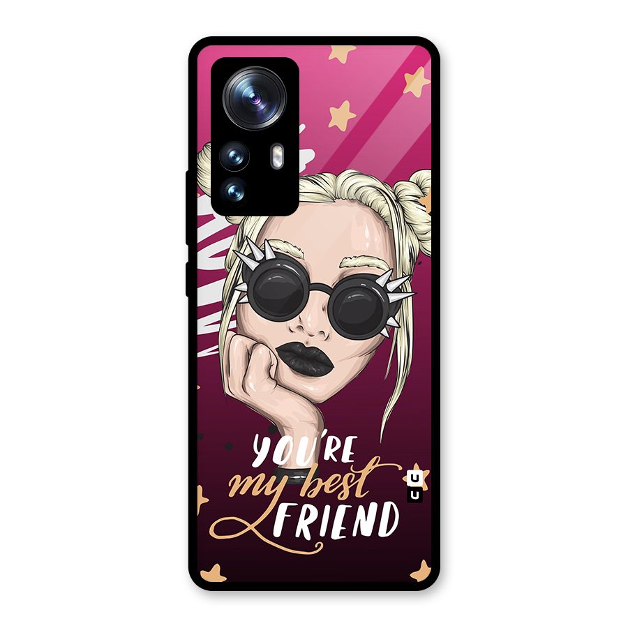 You My Best Friend Glass Back Case for Xiaomi 12 Pro