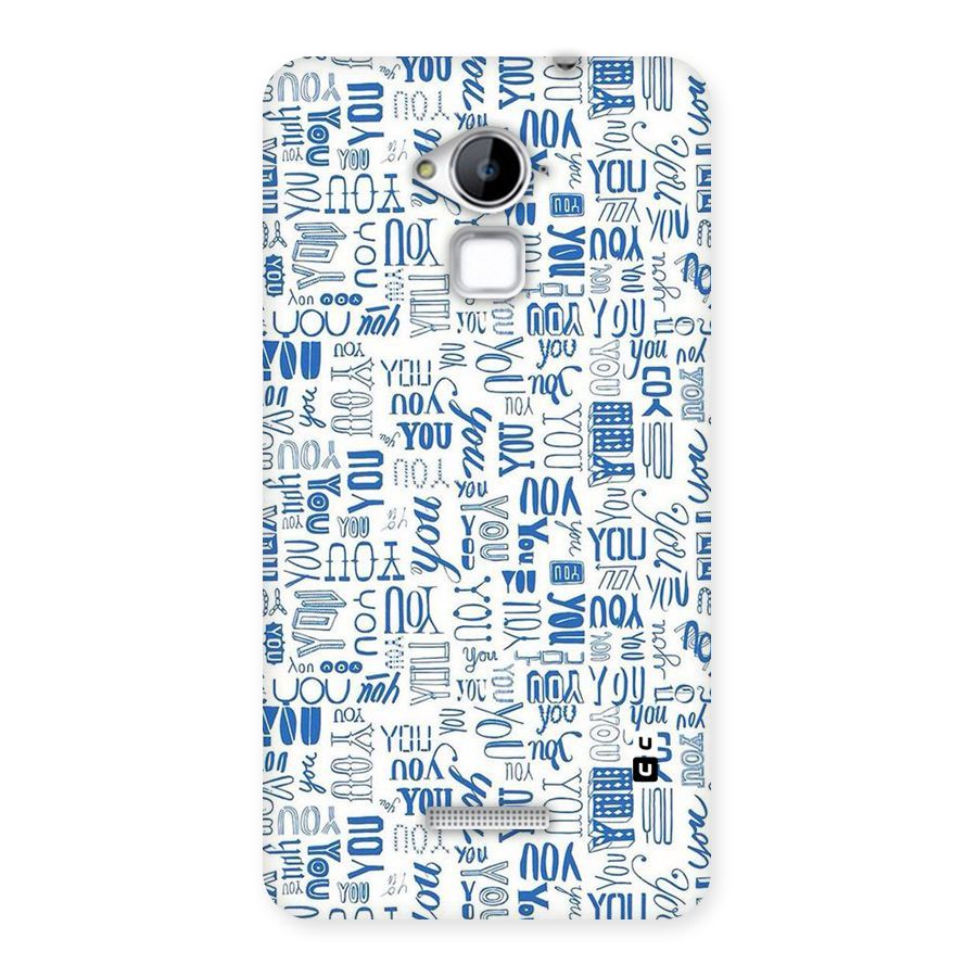 You Pattern Back Case for Coolpad Note 3