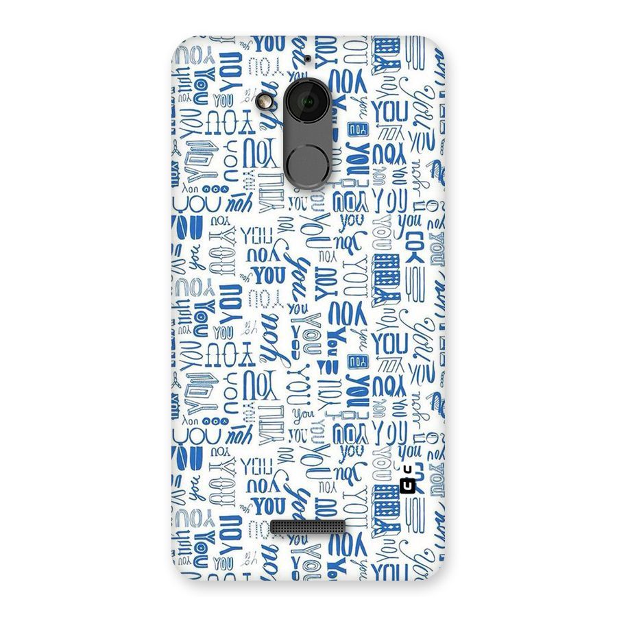 You Pattern Back Case for Coolpad Note 5