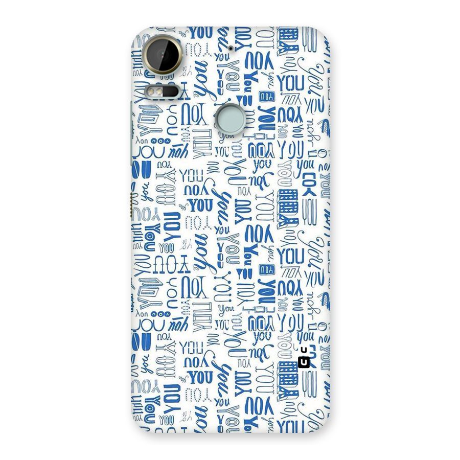 You Pattern Back Case for Desire 10 Pro