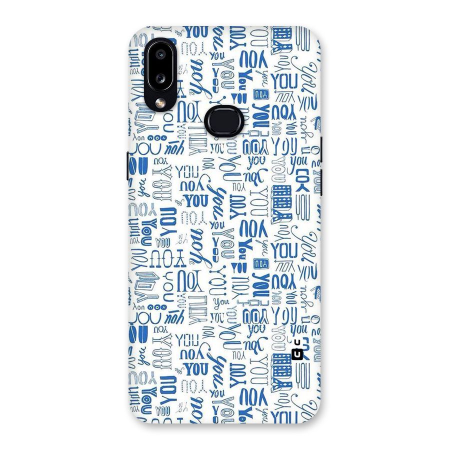 You Pattern Back Case for Galaxy A10s