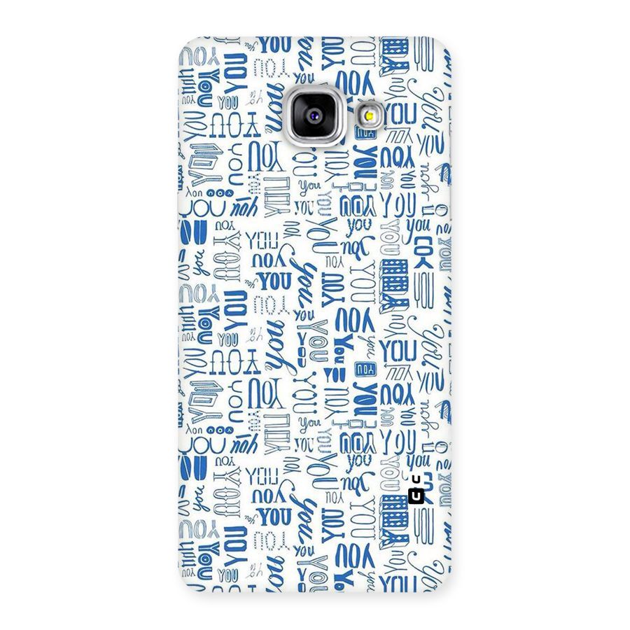 You Pattern Back Case for Galaxy A5 2016