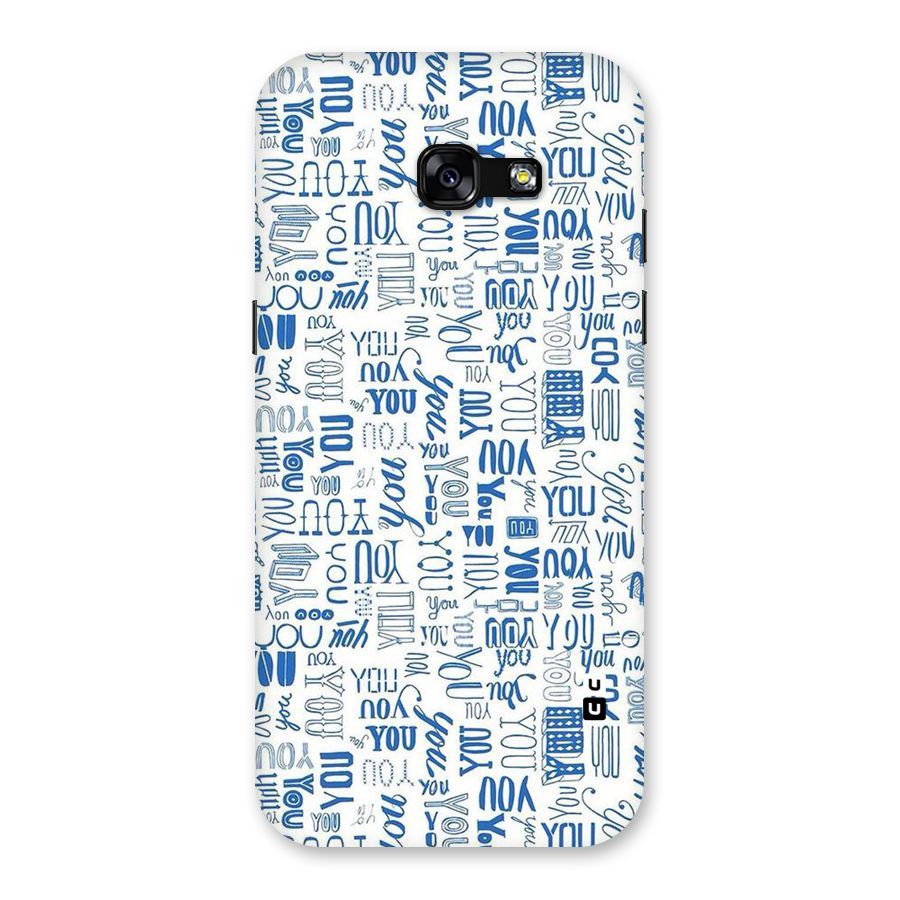 You Pattern Back Case for Galaxy A5 2017
