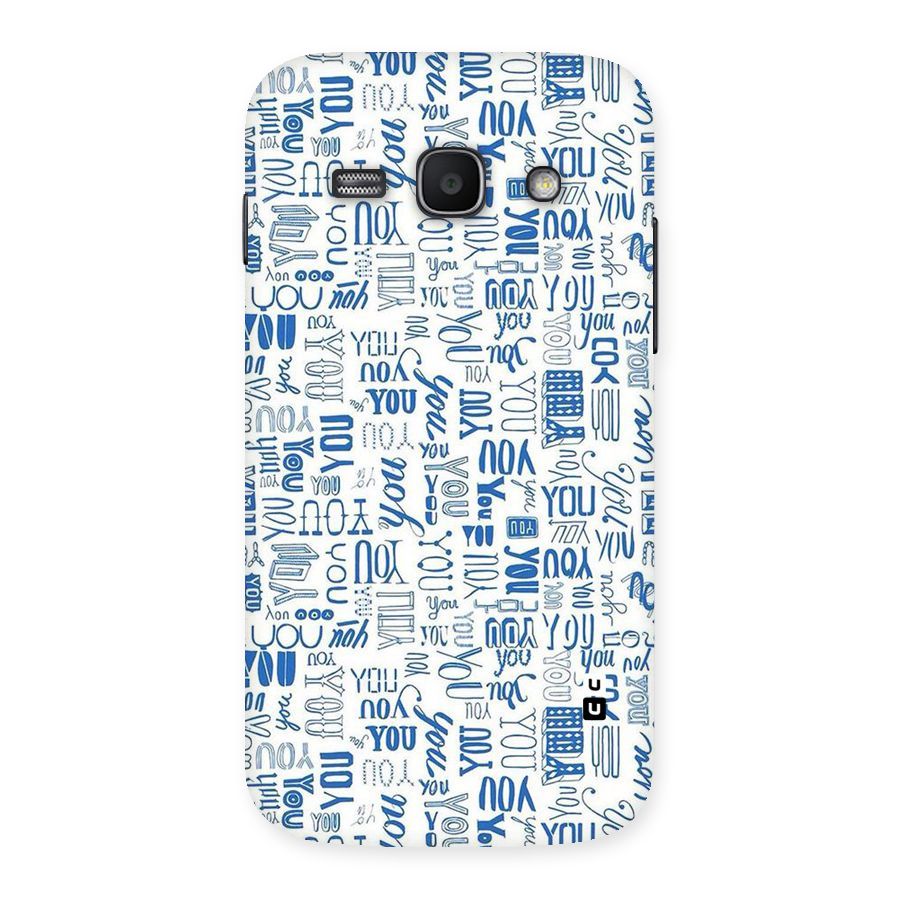 You Pattern Back Case for Galaxy Ace 3