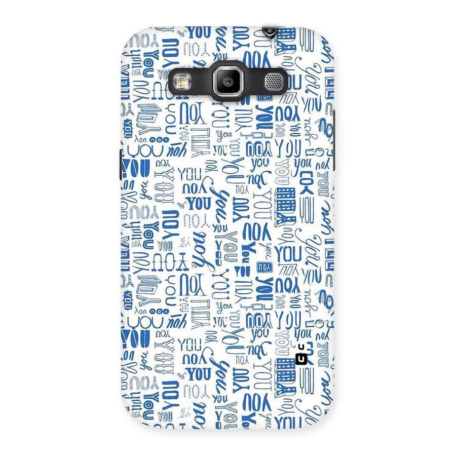 You Pattern Back Case for Galaxy Grand Quattro