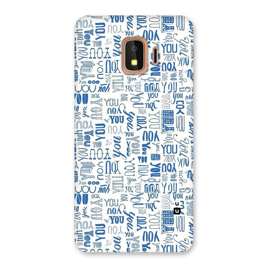 You Pattern Back Case for Galaxy J2 Core