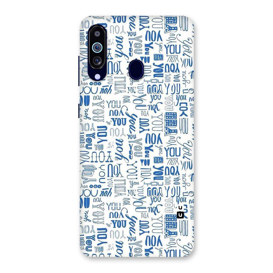 You Pattern Back Case for Galaxy M40